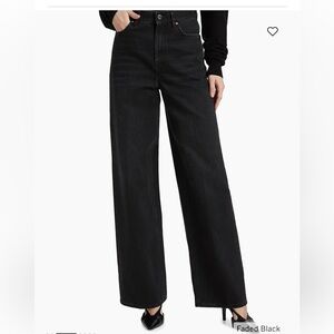 Toteme Black Wide-Leg Jeans